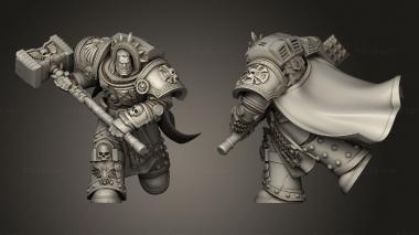 Military figurines Master Hammer 3d model
