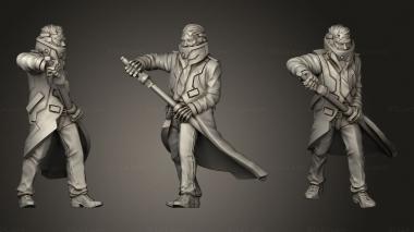 Military figurines Mr Goro 3d model