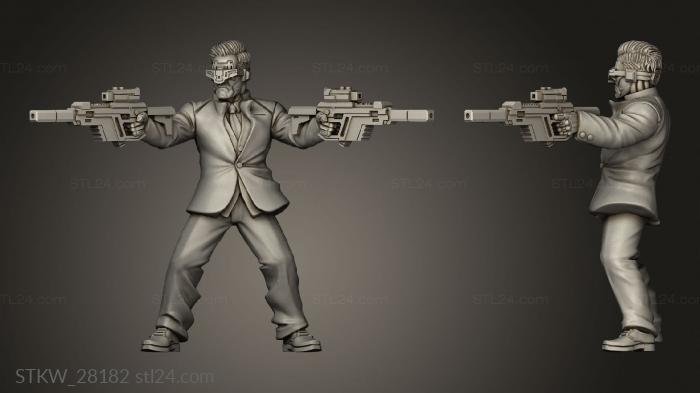 Military figurines (Mr Satoru, STKW_28182) 3D models for cnc