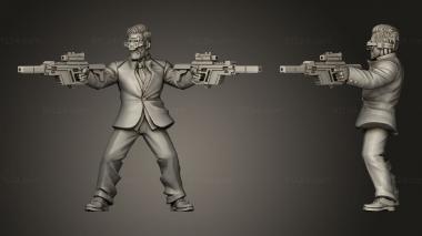 Military figurines Mr Satoru 3d model