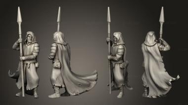 Military figurines Ranger Spear with 3d model