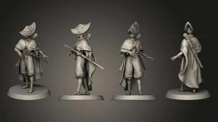 Military figurines (Arquebusier Stand Complete, STKW_2819) 3D models for cnc