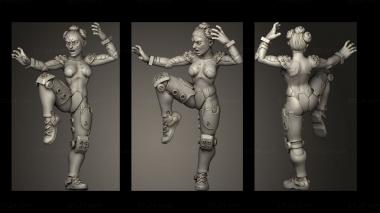 Military figurines Character xerocoat 3d model