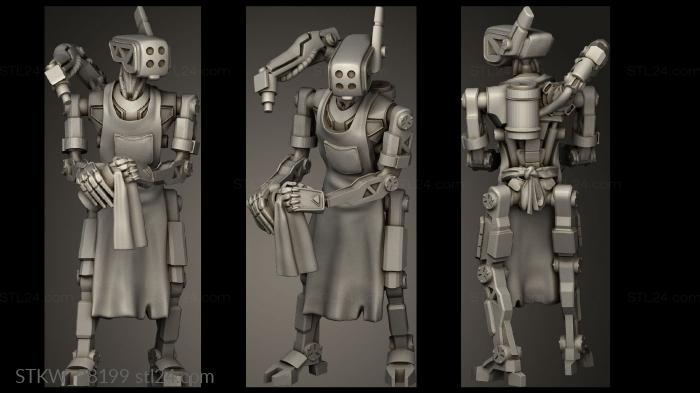 Military figurines (Bee, STKW_28199) 3D models for cnc