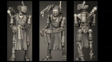 Military figurines Bee 3d model
