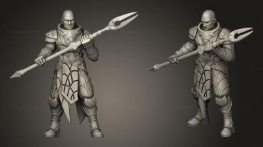 Military figurines Boy Cree Nano Mummies 3d model