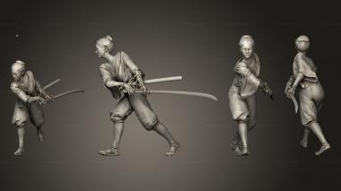 Military figurines Arquebusier Strike Complete 002 3d model