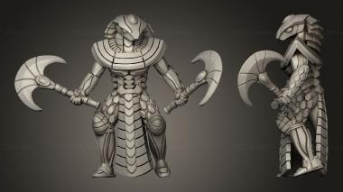 Military figurines Nano Mummy 3d model