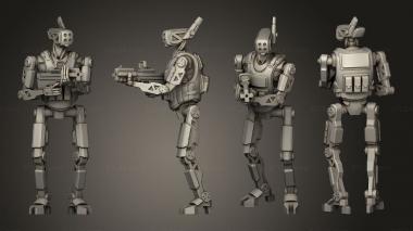 Military figurines Roger One 3d model
