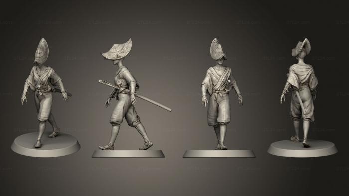 Military figurines (Arquebusier Walk Complete, STKW_2823) 3D models for cnc