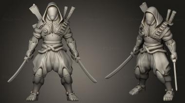 Military figurines yaburi 3d model