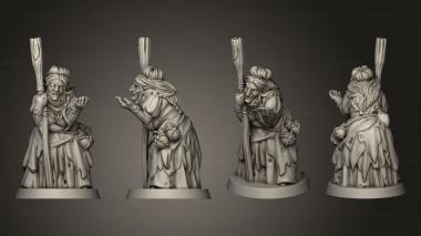Military figurines BABA Yaga PASTRY 3d model