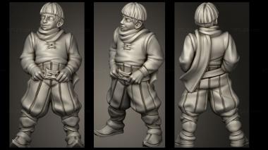 Military figurines DEFIANT CHILD 3d model