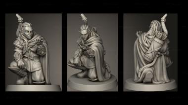 Military figurines Elf RANGER VARIANT 3d model