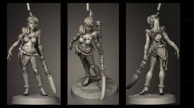 Military figurines exotic 3d model