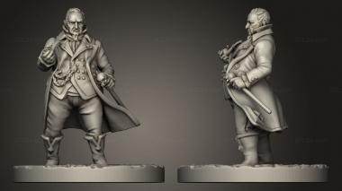 Military figurines from Chariot and Horses Passenger Stand Alone 3d model