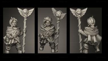 Military figurines GNOME HEALER 3d model