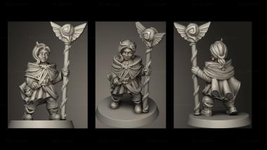 Military figurines GNOME HEALER 3d model