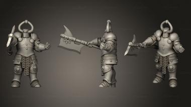 Military figurines Gulthor 3d model