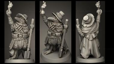 Military figurines KENKU BOOTS 3d model