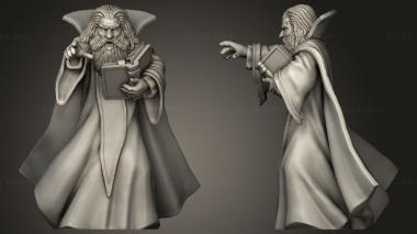 Military figurines Mentor 3d model