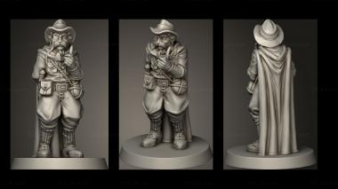Military figurines Old EXPLORER VVM 3d model