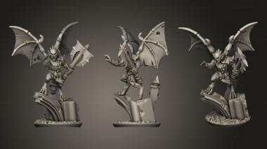 Military figurines oldblood vampire 3d model