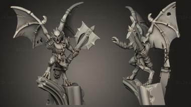 Military figurines oldblood vampire 3d model
