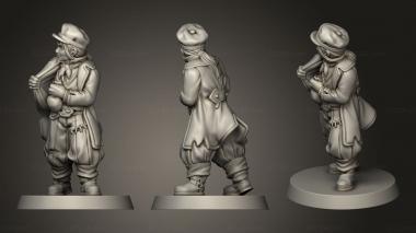 Military figurines PICKPOCKET 3d model