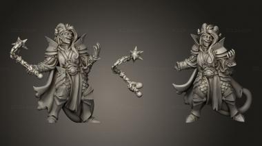 Military figurines SEPT FLAIL 3d model