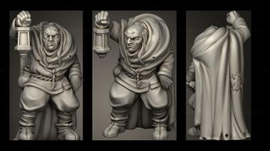 Military figurines SERVANT 3d model