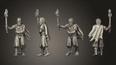 Military figurines Sir Ragnar 3d model