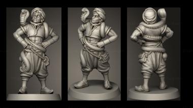 Military figurines SNAKE CHER 3d model