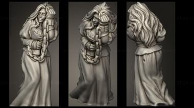 Military figurines SUSPECTED WITCH MAR CHAINS 3d model