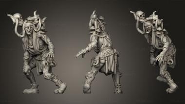 Military figurines SWAMP HAG 3d model