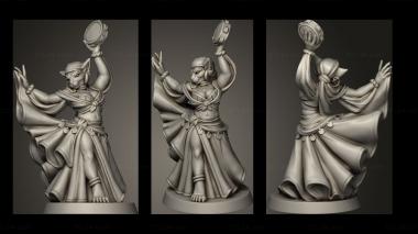 Military figurines TABAXI DANCER VVM 3d model