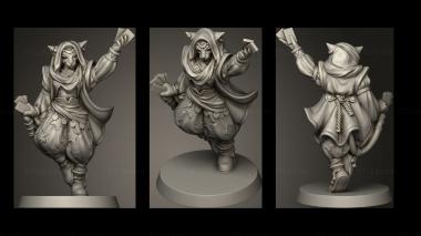 Military figurines TABAXI DIVINATION 3d model