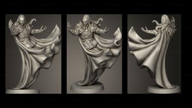 Military figurines VAMPIRE LORD VVM 3d model