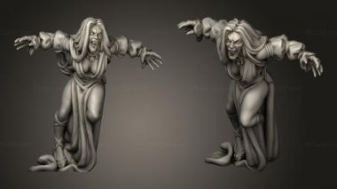 Military figurines VAMPIRE QUEEN 3d model
