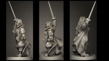 Military figurines VAMPIRE WOMAN VVM 3d model