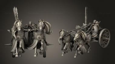 Military figurines Chariots Chariot 3d model