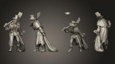 Military figurines Chest 3d model