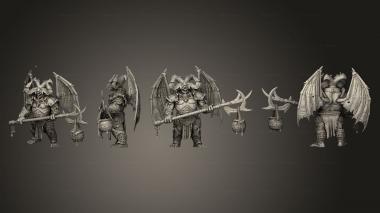 Military figurines Arrestos the Lord of Locks 3d model
