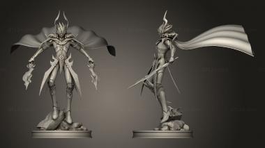 Military figurines Childe Foul Legacy form Genshin Impact 3d model
