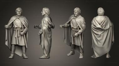 Military figurines Christian Guards Guard 3d model