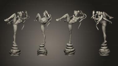 Military figurines Chun Street Fighter Li 3d model