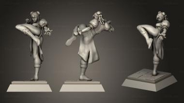 Military figurines Chun Suit CL Bangs 3d model