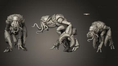 Military figurines Chuul 3d model