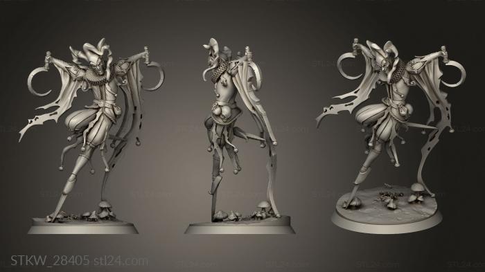 Military figurines (Circus Krenkel And Krenkel The Deadly Funny Duo, STKW_28405) 3D models for cnc