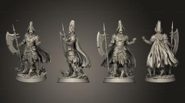 Military figurines Arthosthe Conqueror 3d model